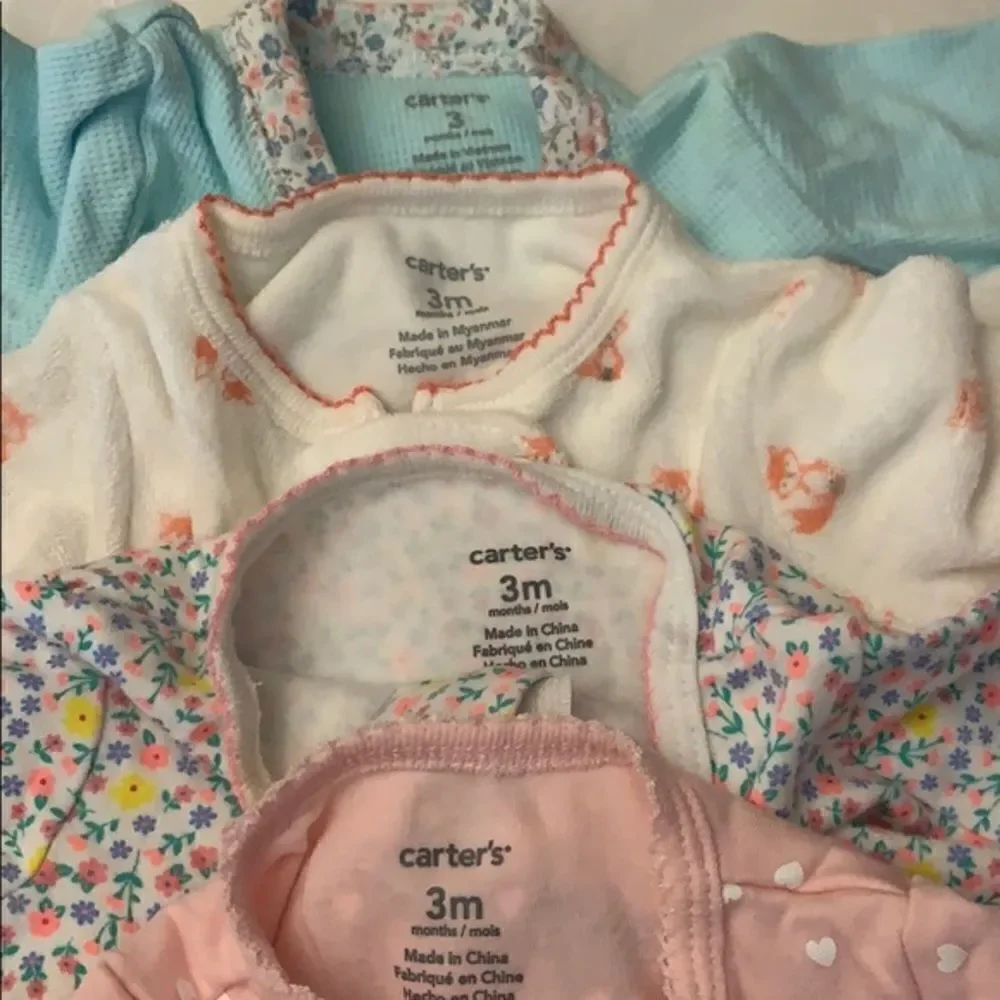 Carters 3 Months Footie One Piece Size 3 Months
